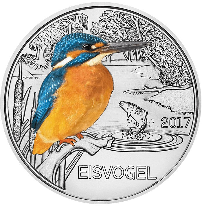 3 Euro Ausztria 2017 Jégmadár (UNC)
