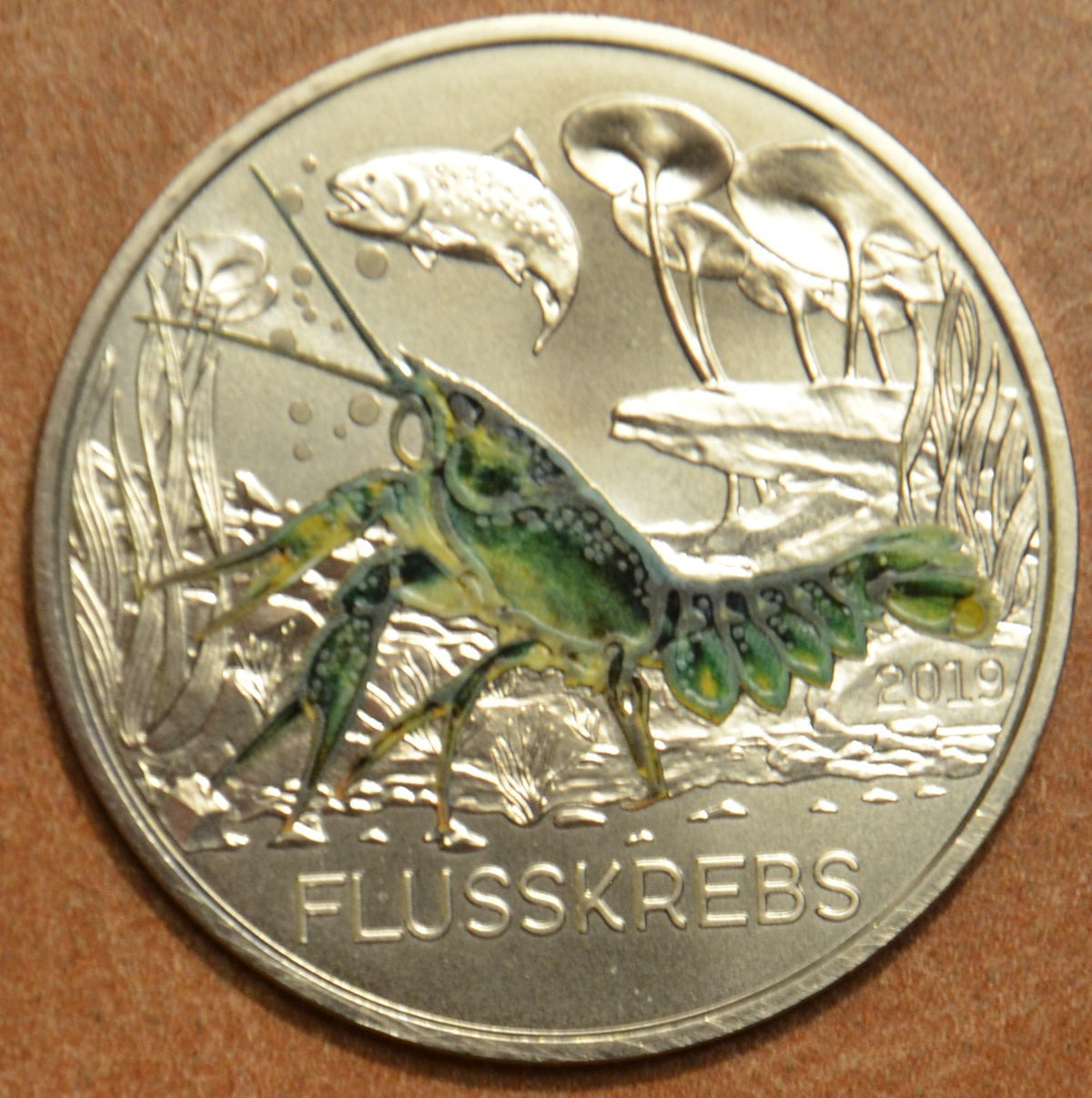 3 Euro Ausztria 2019 - Folyami rák (UNC)