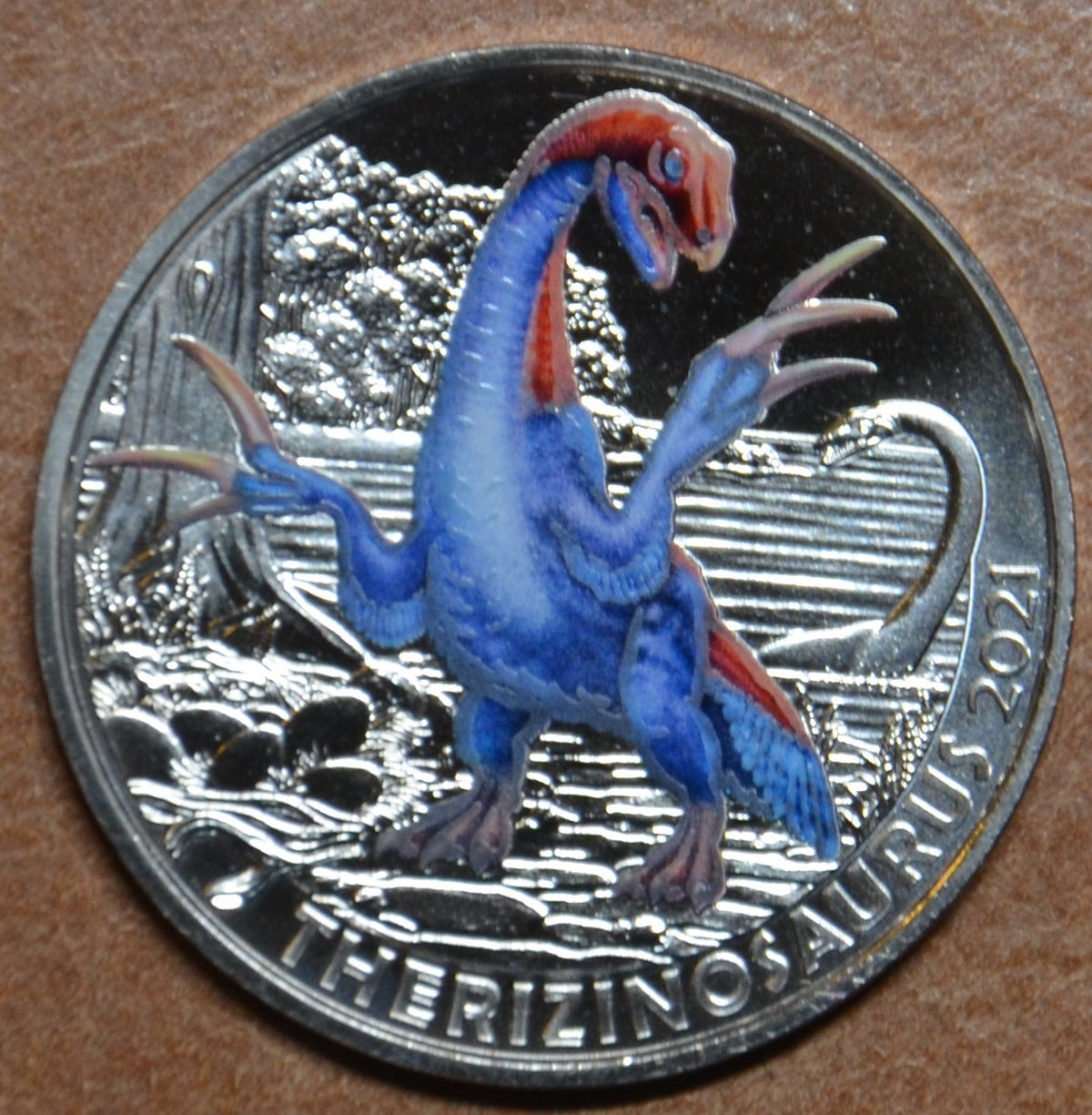 3 Euro Ausztria 2021 - Therizinosaurus (UNC)
