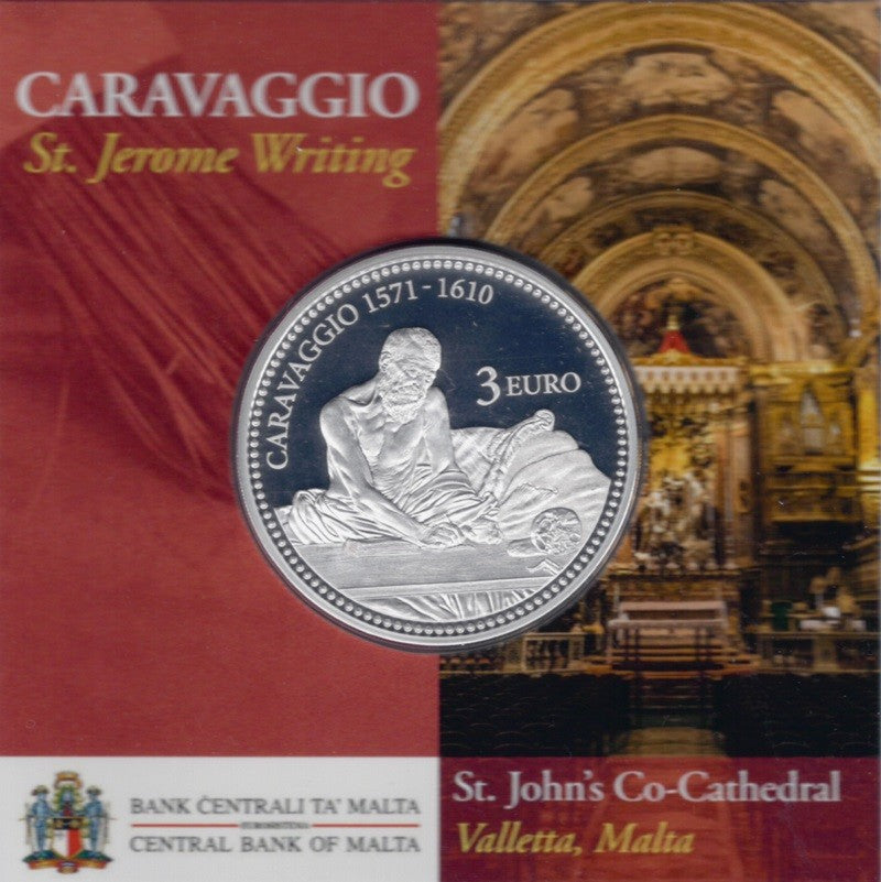 3 Euro Málta 2022 - Caravaggio (BU)