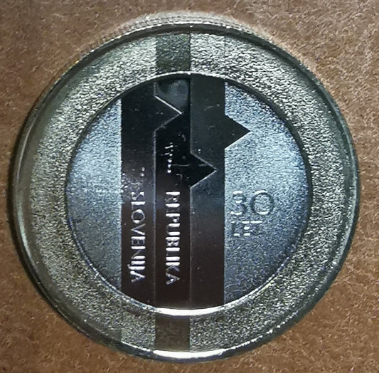 3 Euro Szlovénia 2021 - A szlovén államiság 30. évfordulója (UNC)