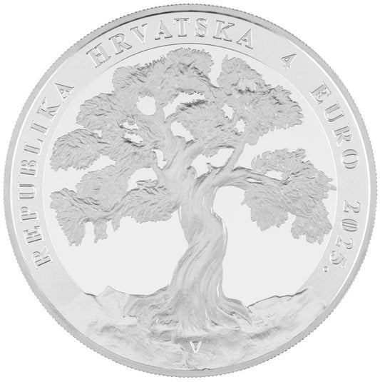 4 Euro Horvátország 2025 - Tomiszlav király (Proof)