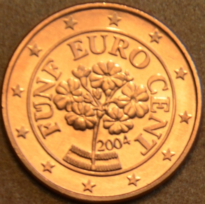 5 cent Ausztria 2004 (UNC)