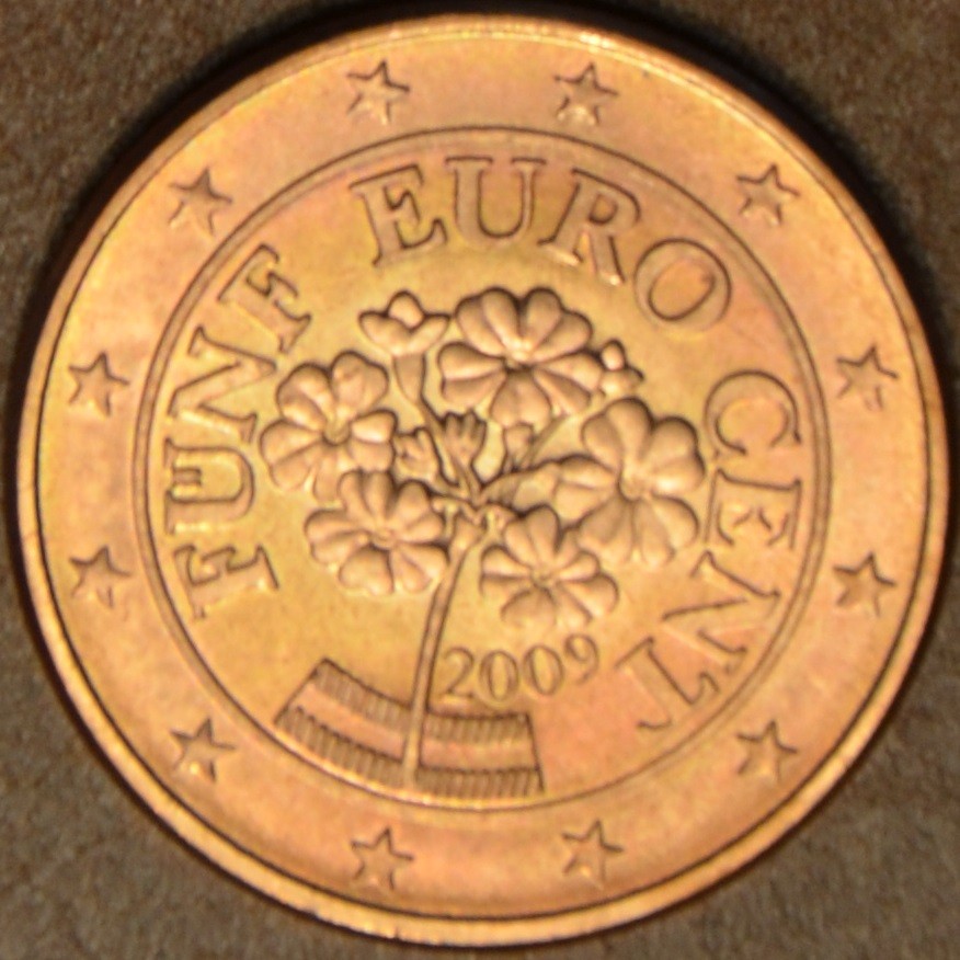 5 cent Ausztria 2009 (UNC)