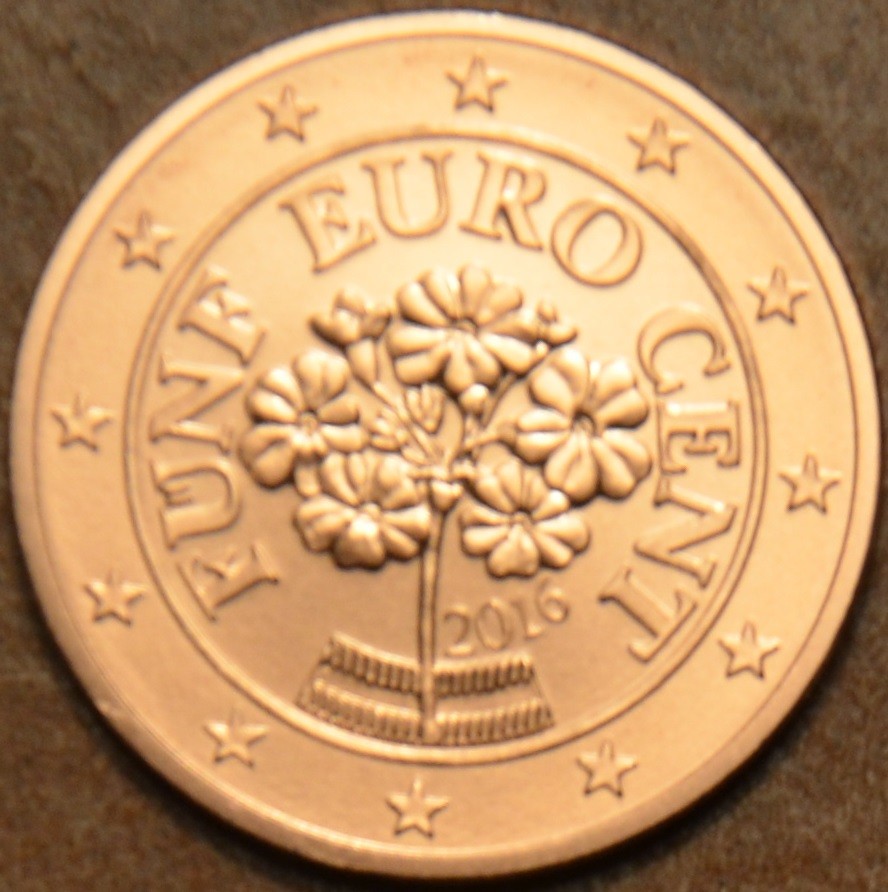 5 cent Ausztria 2016 (UNC)