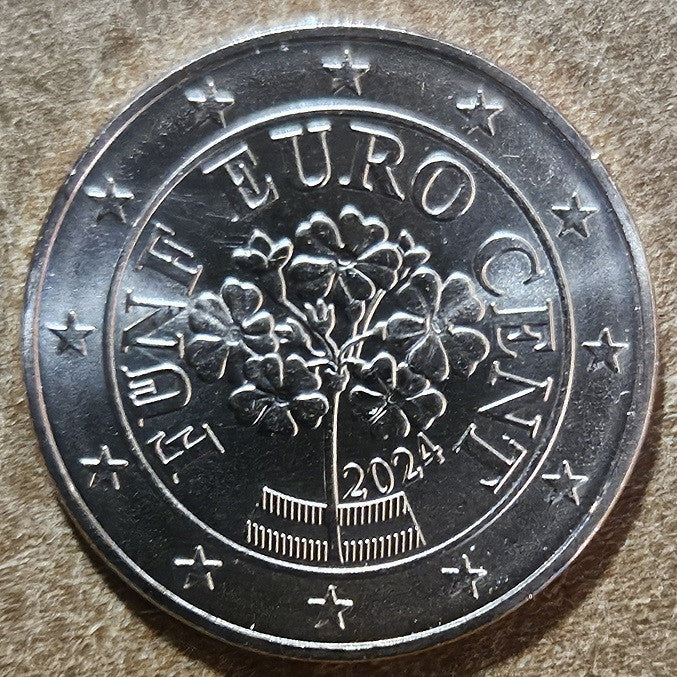 5 cent Ausztria 2024 (UNC)