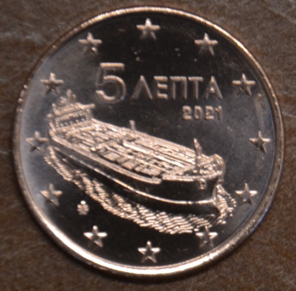 5 cent Görögország 2021 (UNC)