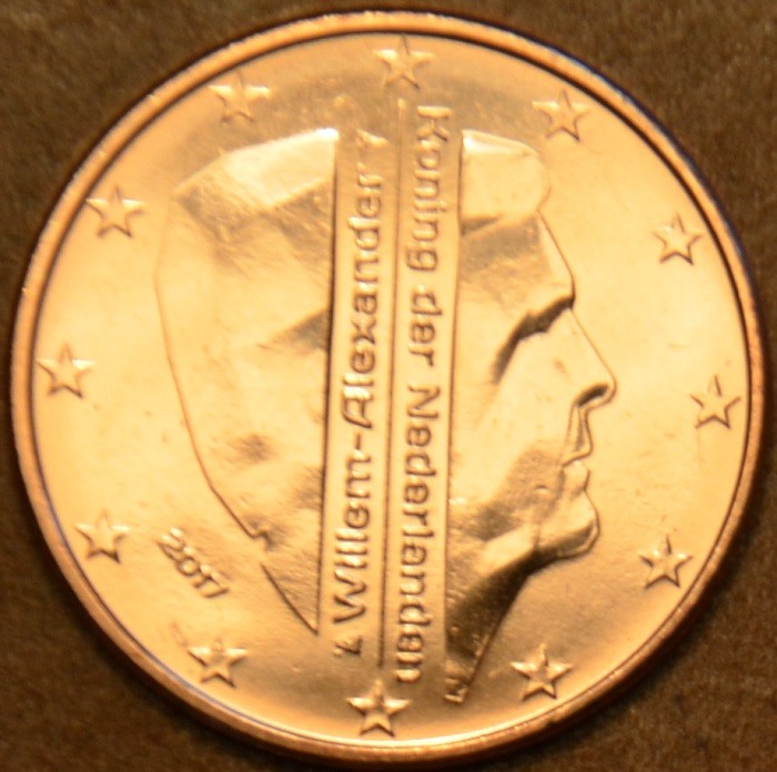 5 cent Hollandia 2017 - Willem Alexander (UNC)