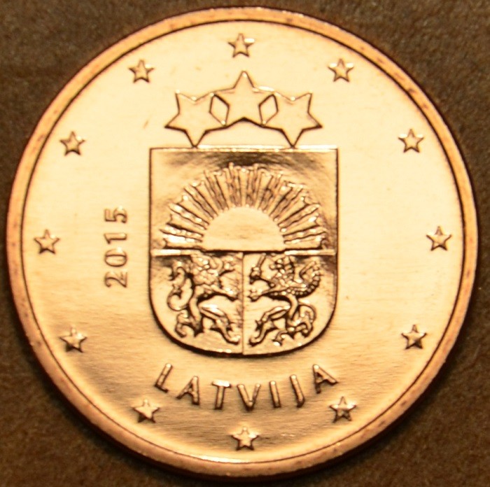 5 cent Lettország 2015 (UNC)