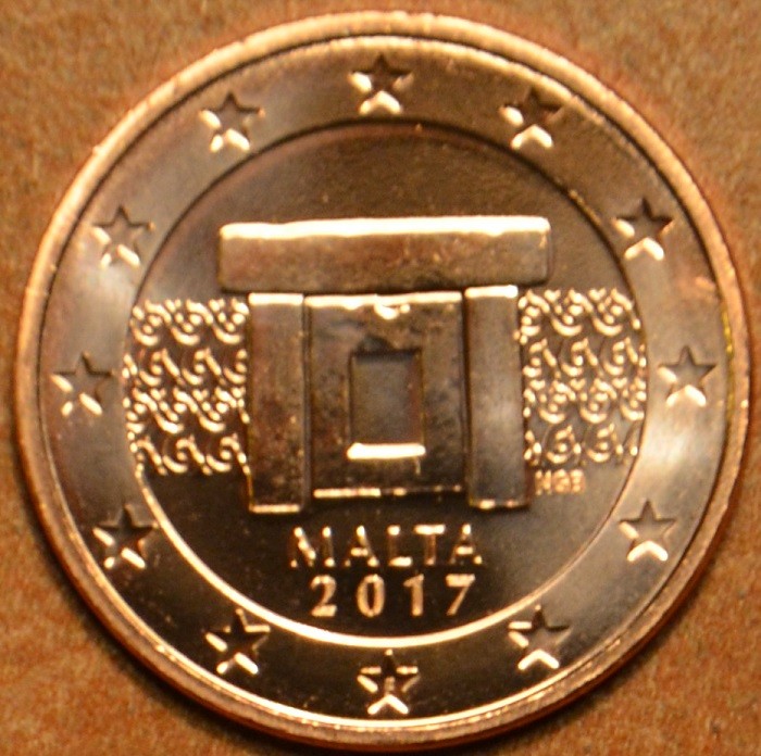 5 cent Málta 2017 (UNC)