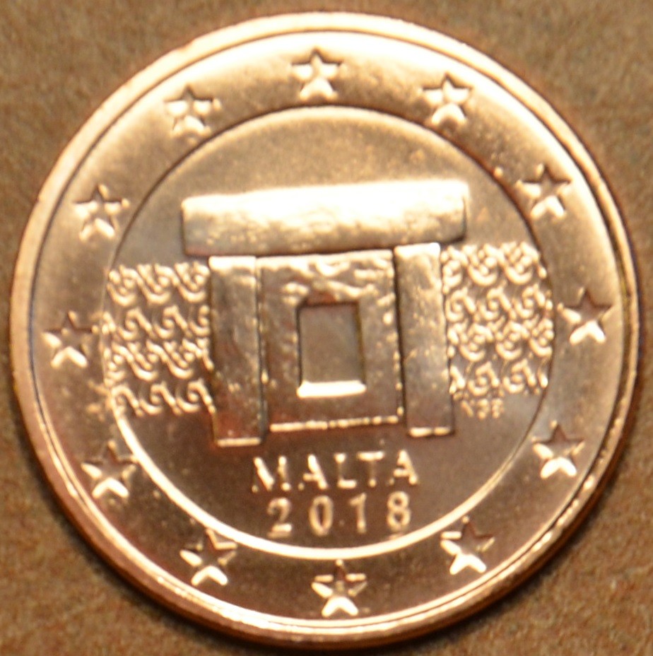 5 cent Málta 2018 (UNC)