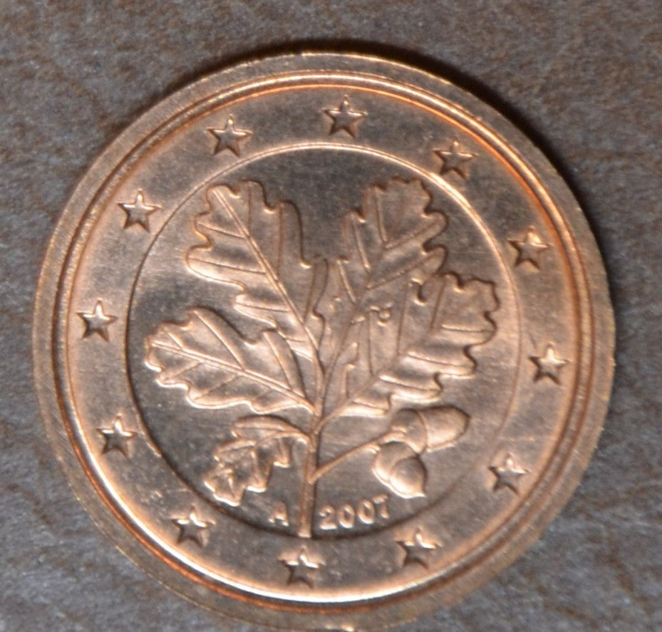 5 cent Németország 2007 "A" (UNC)