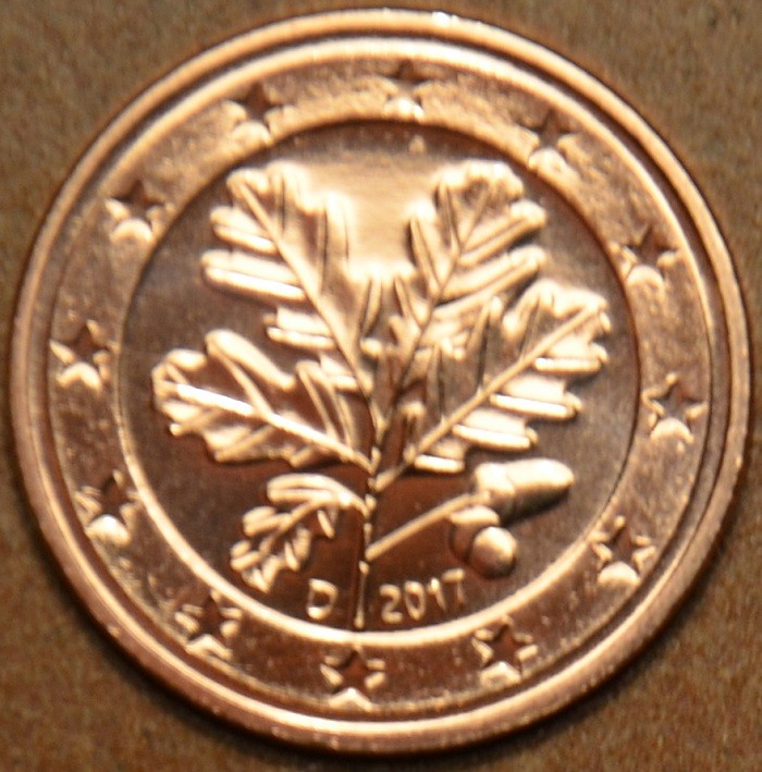 5 cent Németország "D" 2017 (UNC)