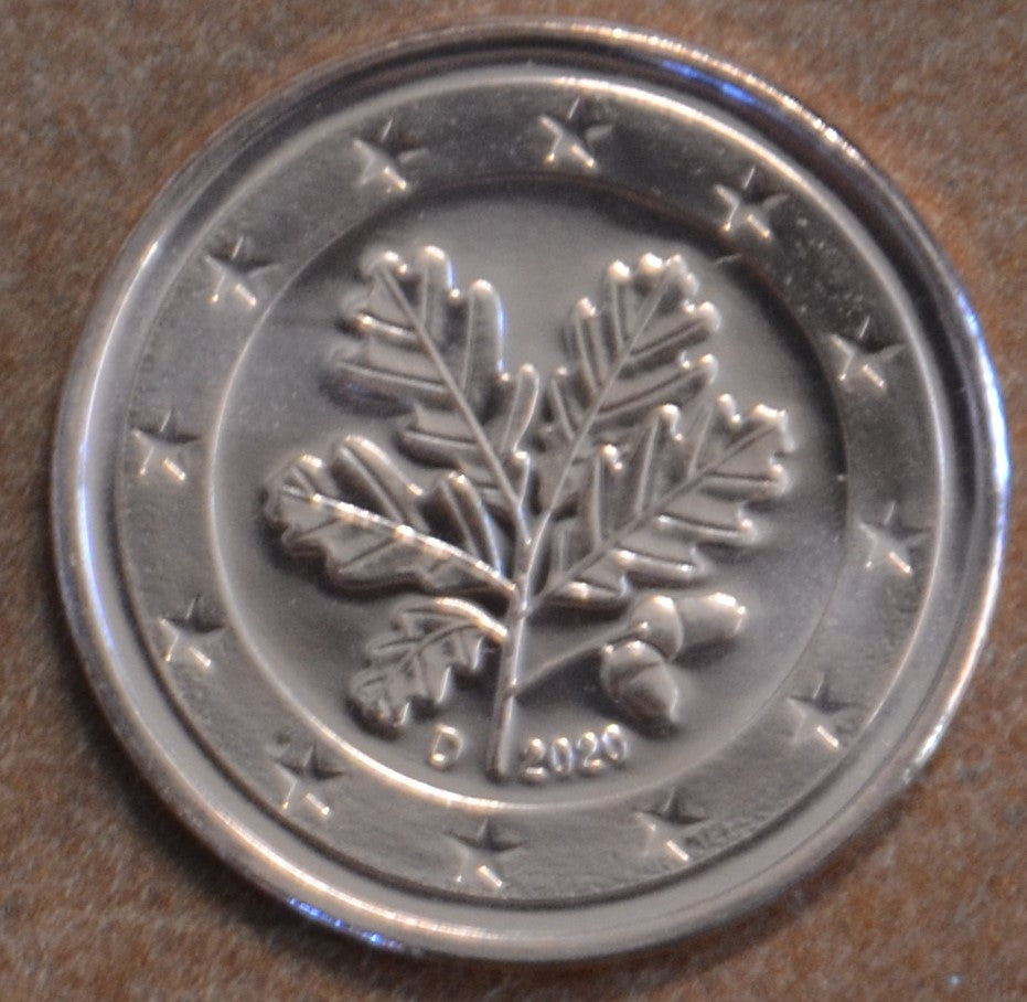 5 cent Németország "D" 2020 (UNC)