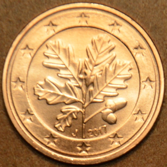 5 cent Németország "J" 2017 (UNC)