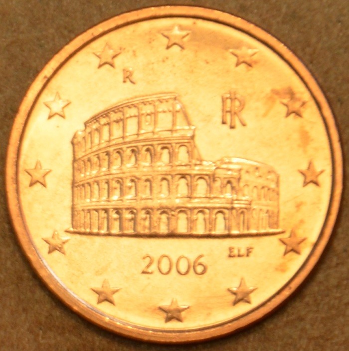 5 cent Olaszország 2006 (UNC)