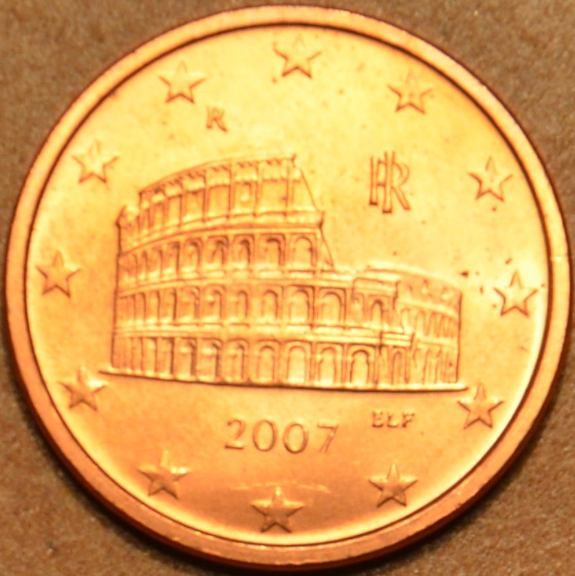 5 cent Olaszország 2007 (UNC)