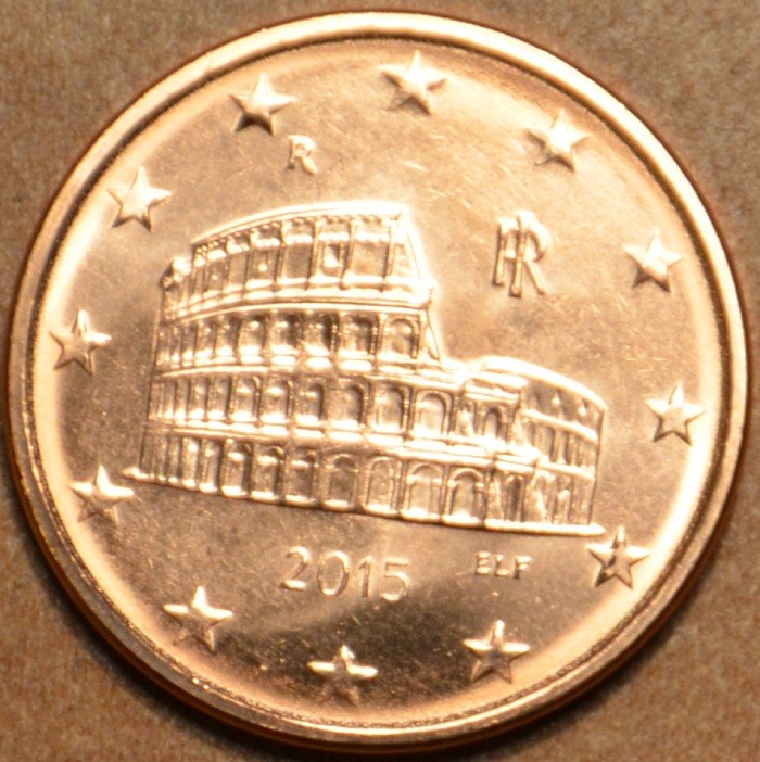 5 cent Olaszország 2015 (UNC)