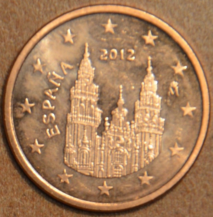 5 cent Spanyolország 2012 (UNC)