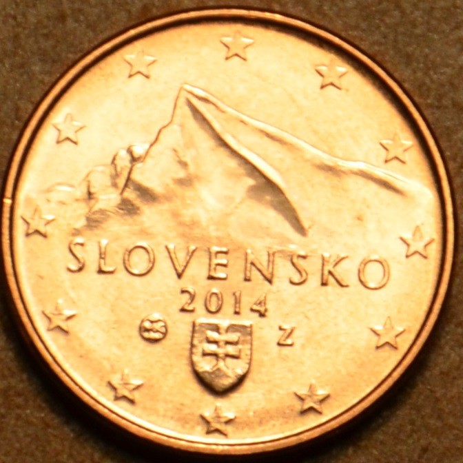 5 cent Szlovákia 2014 (UNC)