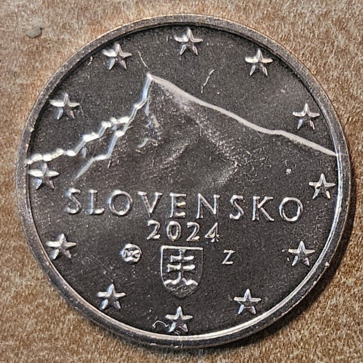 5 cent Szlovákia 2024 (UNC)