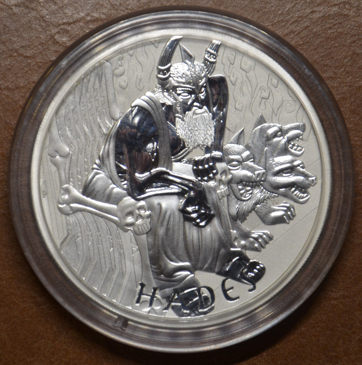 5 dollár Tuvalu 2021 - Hádész (5 oz. Ag)