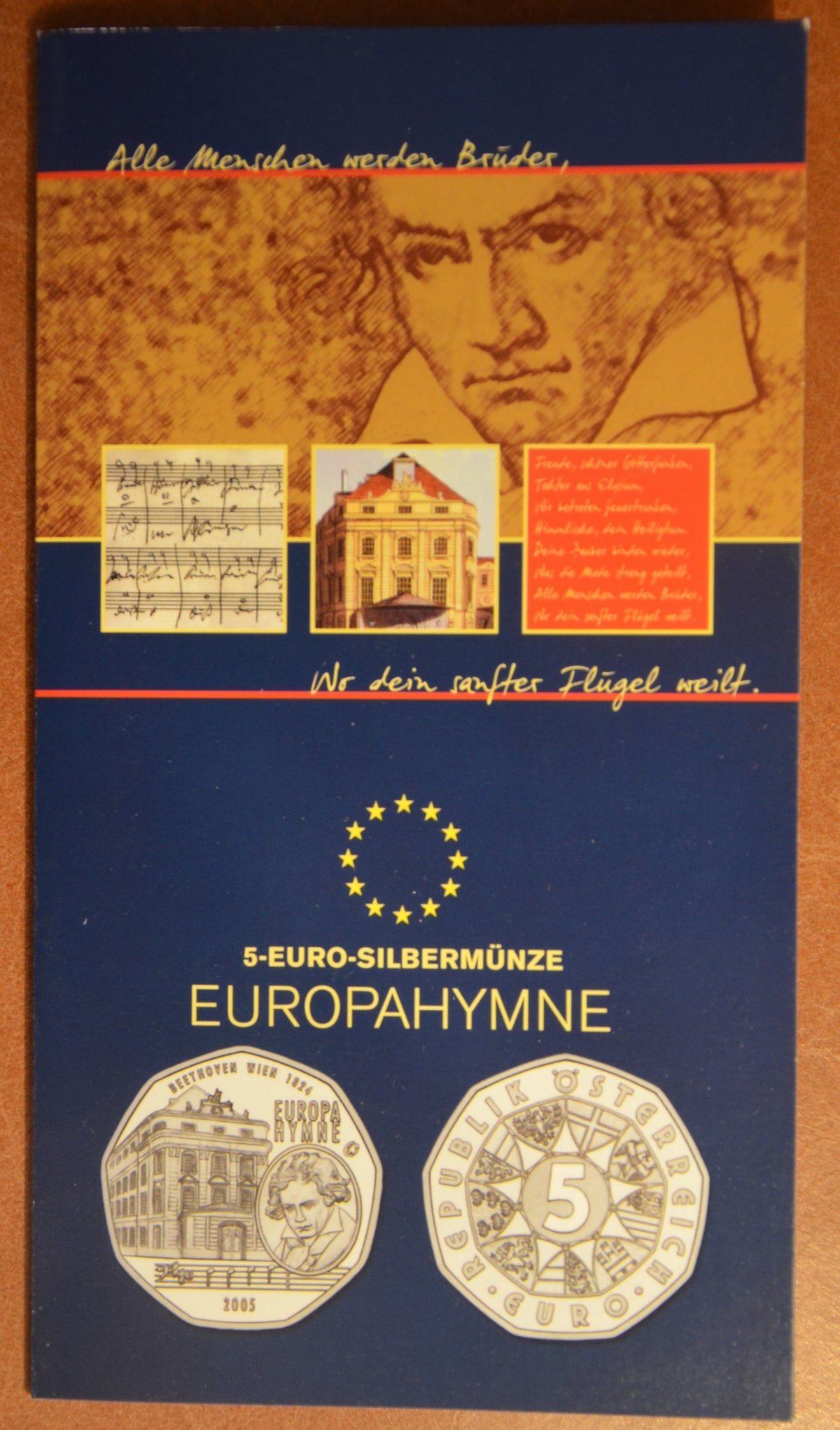 5 Euro Ausztria 2005 - Ludwig van Beethoven (BU)