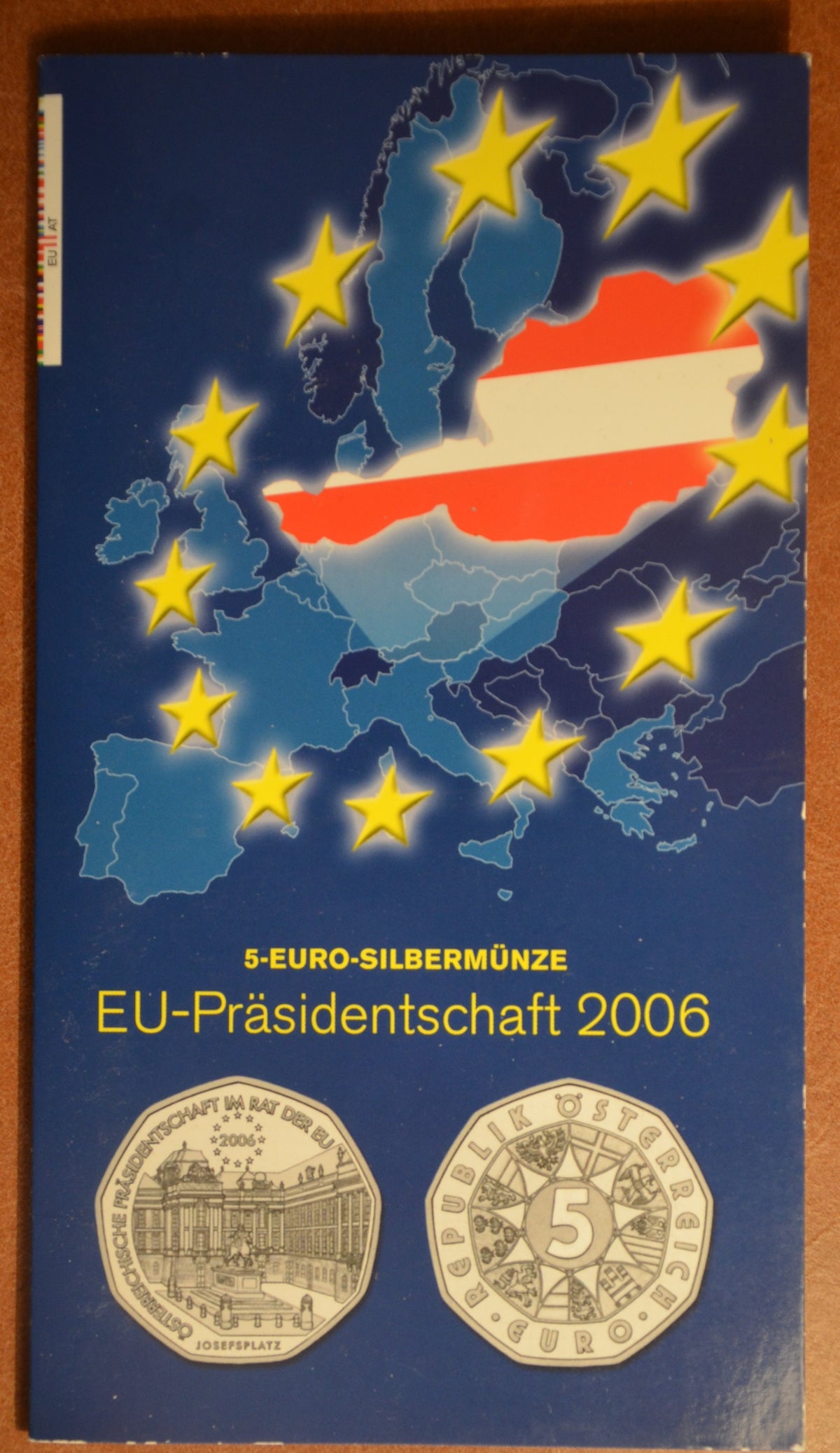 5 Euro Ausztria 2006 - Az EU elnökség (BU)
