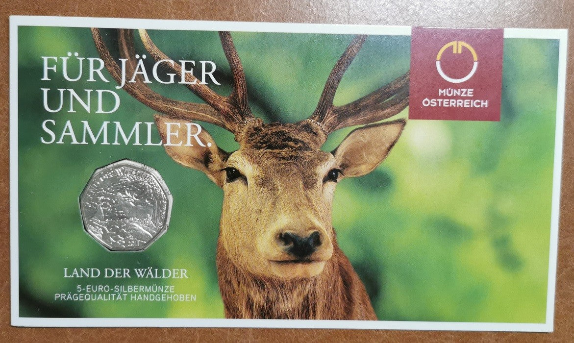 5 Euro Ausztria 2011 - Az erdők földje (BU)