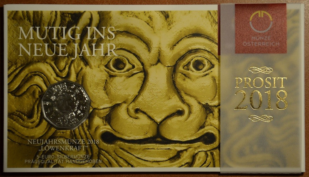 5 Euro Ausztria 2018 - Újévi érme (BU)