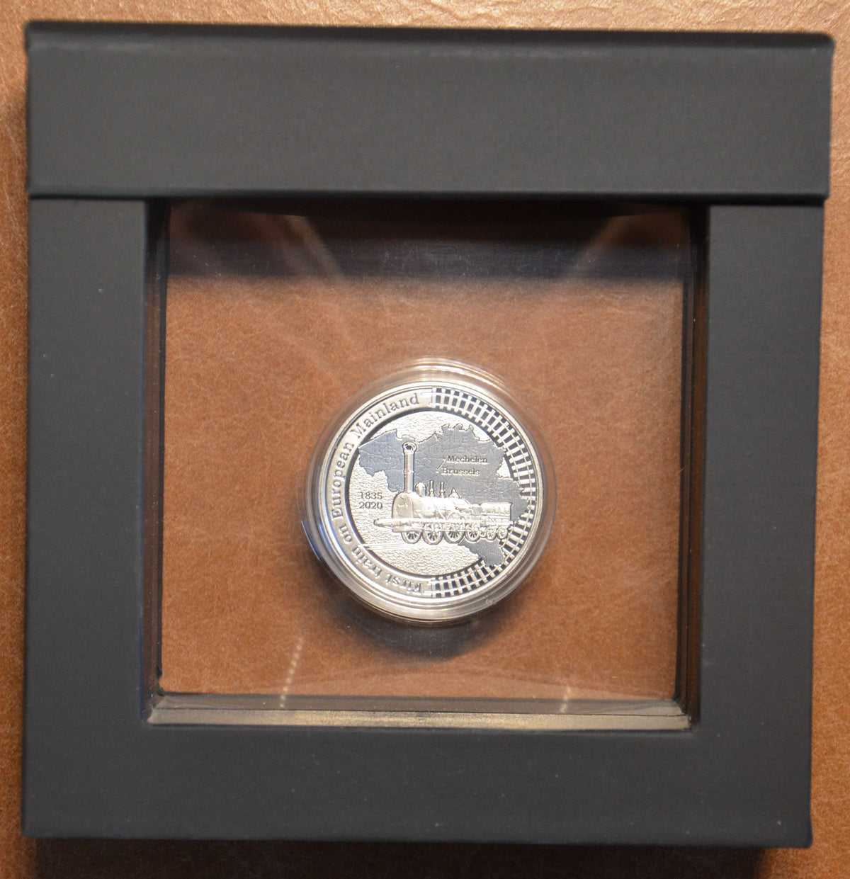5 Euro Belgium 2020 - Európa első vasútja (Proof)