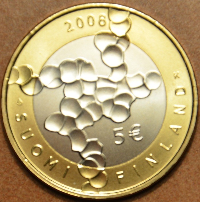 5 Euro Finnország 2008 - A finn akadémia és technikai egyetem (UNC)