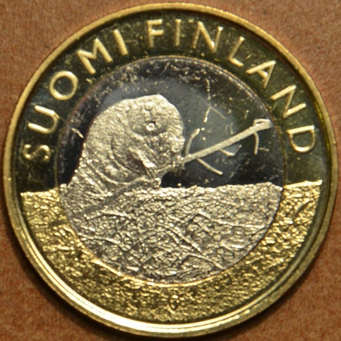 5 Euro Finnország 2015 - Satakunta - Hód (UNC)