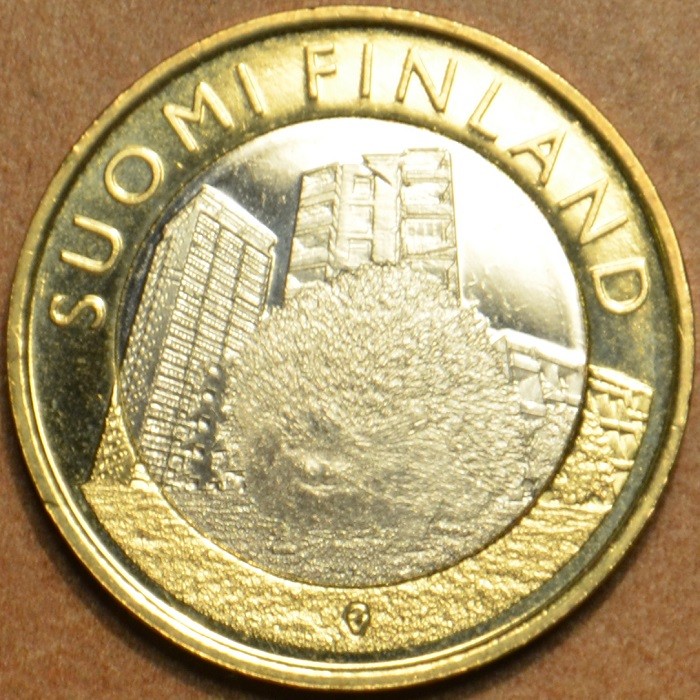5 Euro Finnország 2015 - Uusimaa - Sündisznó (UNC)