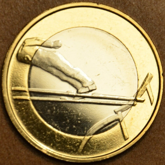 5 Euro Finnország 2016 - Síugrás (UNC)