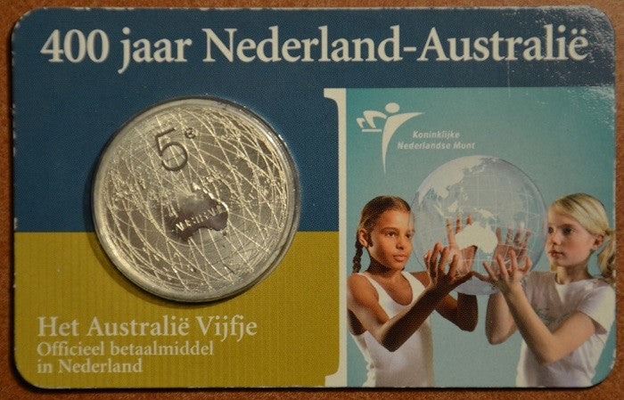 5 Euro Hollandia 2006 - Ausztrália (BU kártya)