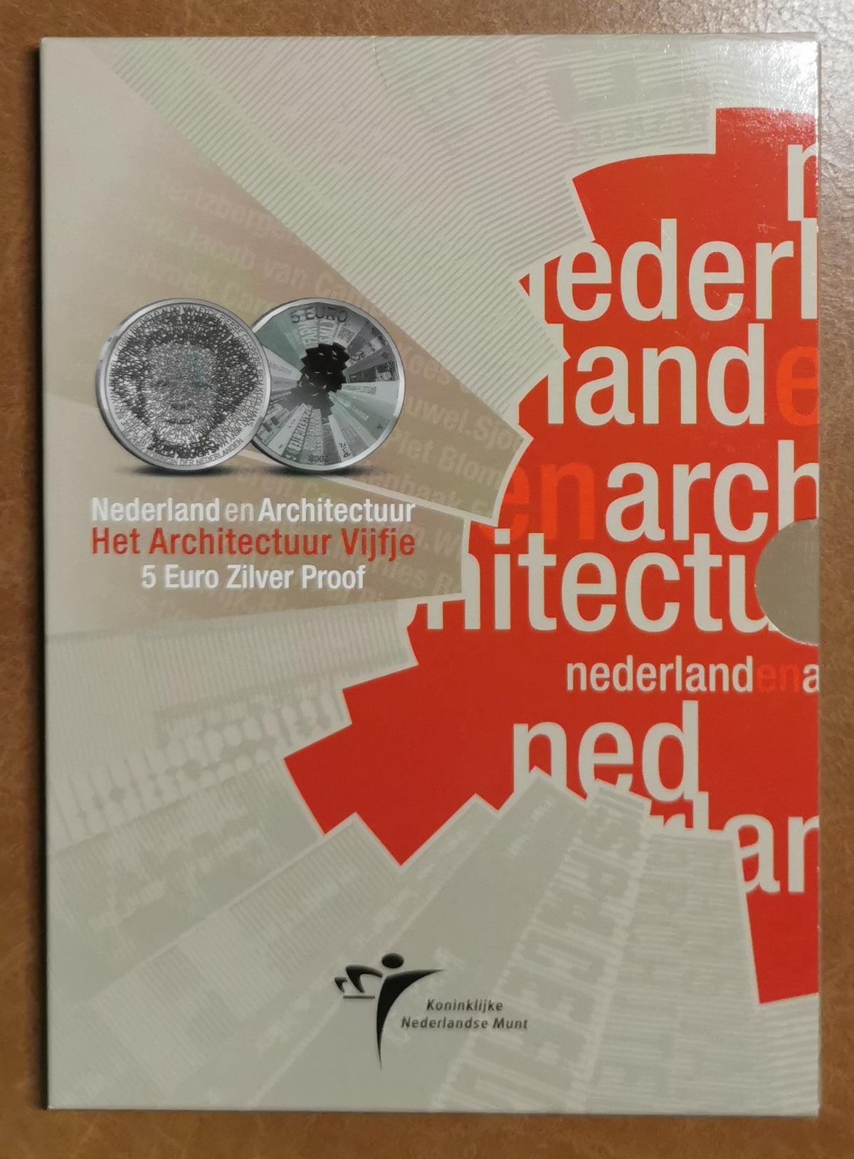 5 Euro Hollandia 2008 - Építészet (Proof kártya)