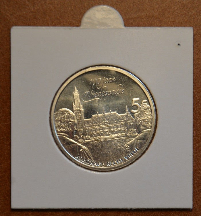 5 Euro Hollandia 2013 A béke palotája (UNC)