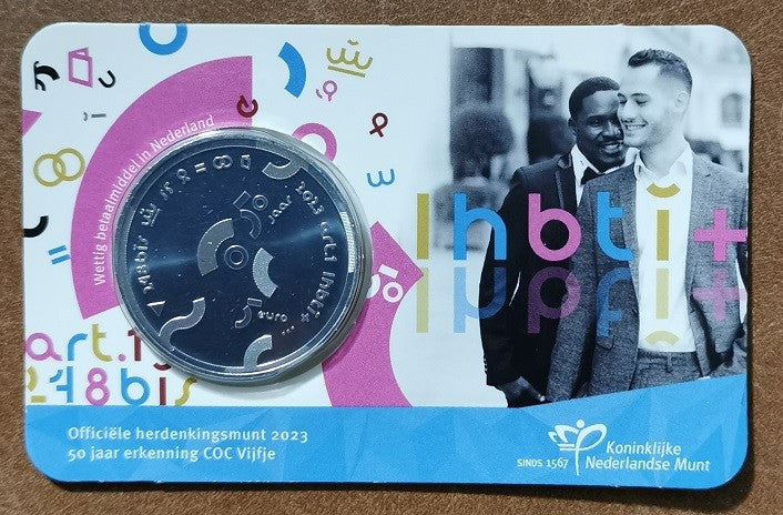 5 Euro Hollandia 2023 - 50 éves a legrégebbi LGBTI szervezet (UNC)