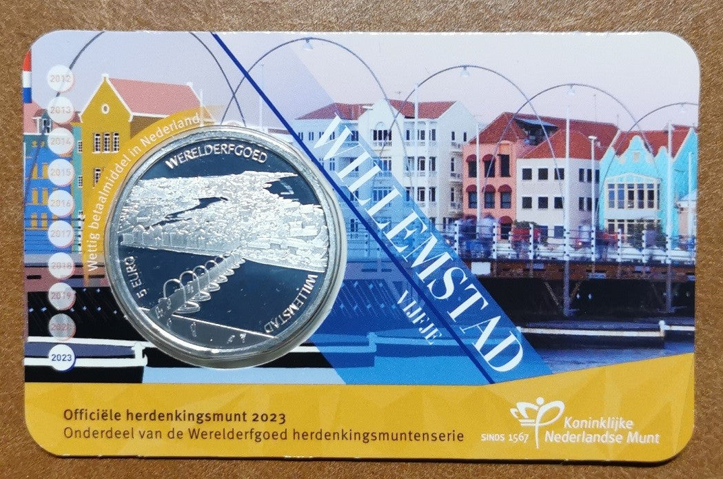 5 Euro Hollandia 2023 - Willemstad (UNC)