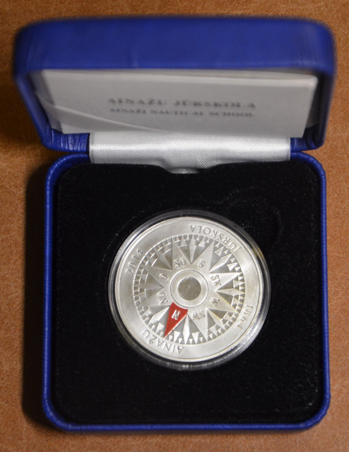 5 Euro Lettország 2014 - Ainazi (Proof)
