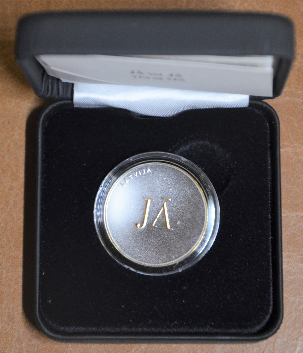 5 Euro Lettország 2021 - Igen vagy igen (Proof)