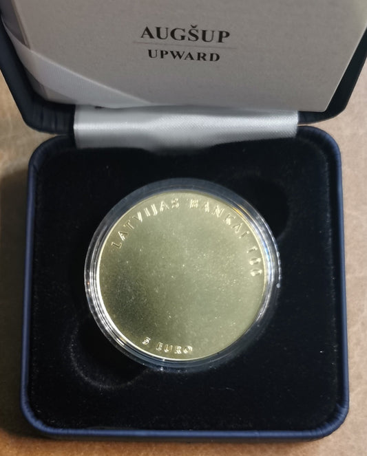 5 Euro Lettország 2022 Egyre magasabbra (Proof)