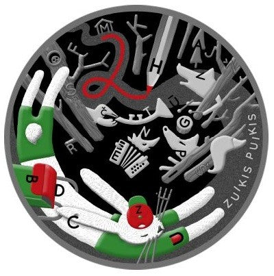 5 Euro Litvánia 2022 - Zuikis Puikis (Proof)
