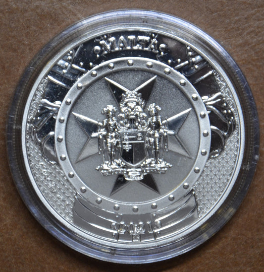 5 Euro Malta 2021 - A múlt lovagjai (1 Oz)