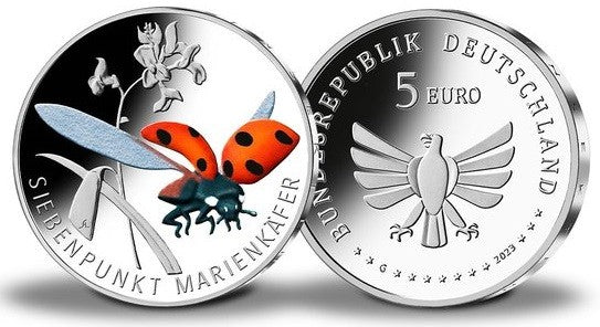 5 Euro Németország 2023 Katicabogár(UNC)