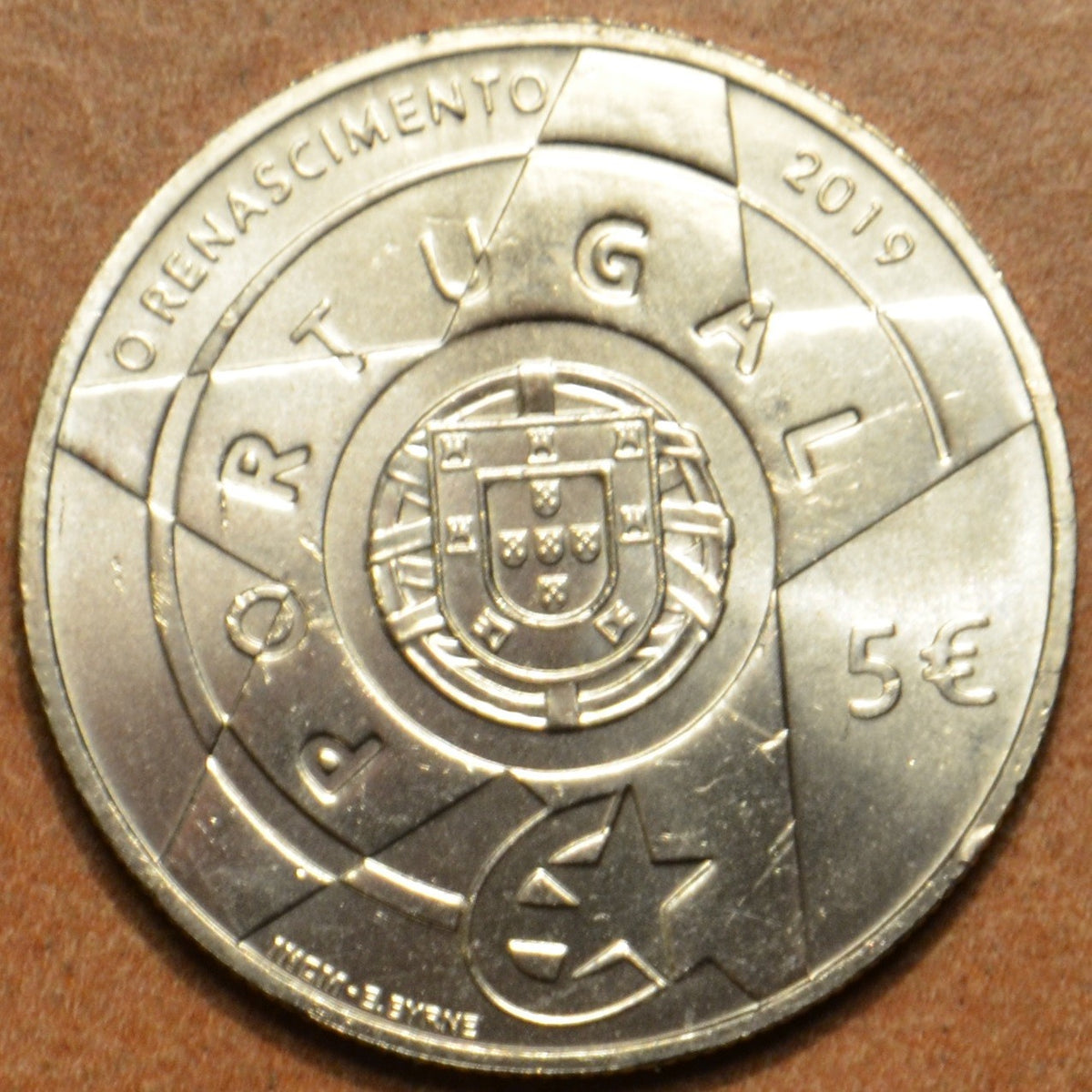 5 Euro Portugália 2019 - Renaissance (UNC)