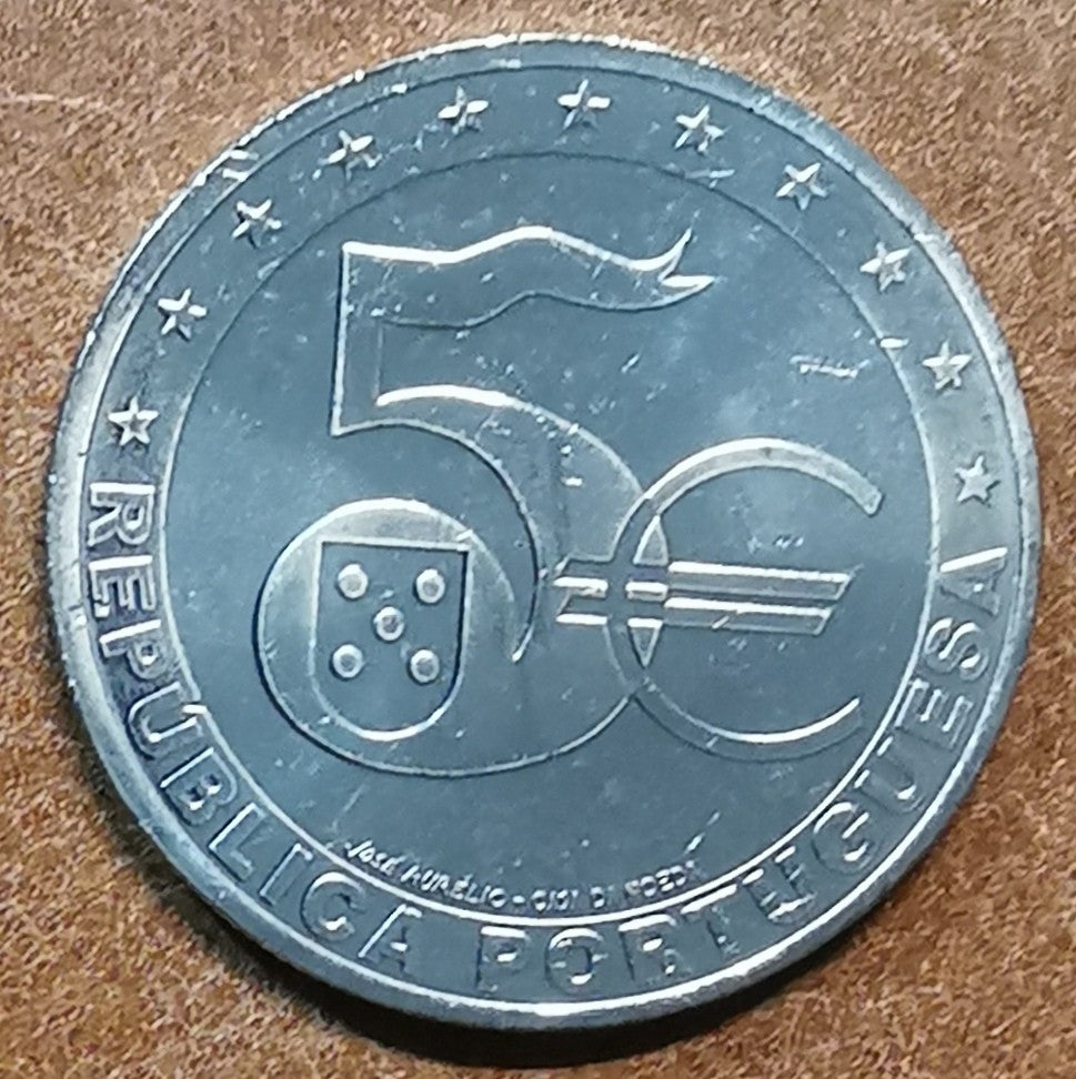 5 Euro Portugália 2022 - Az Euro 20 éve (UNC)
