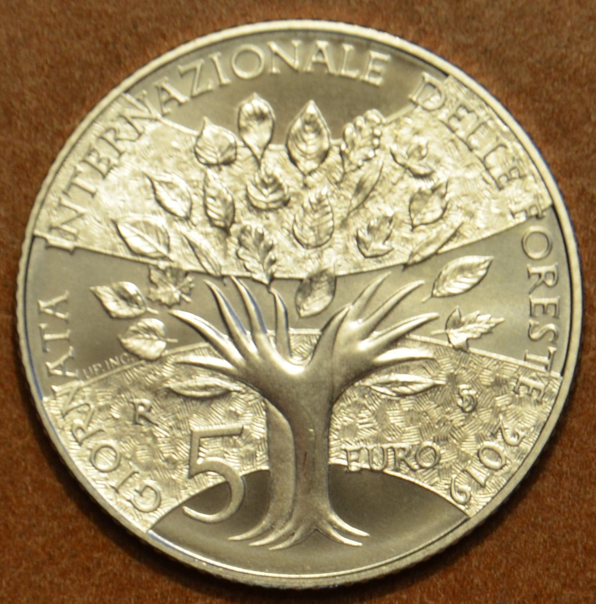 5 Euro San Marino 2019 - Az erdők világnapja (BU)