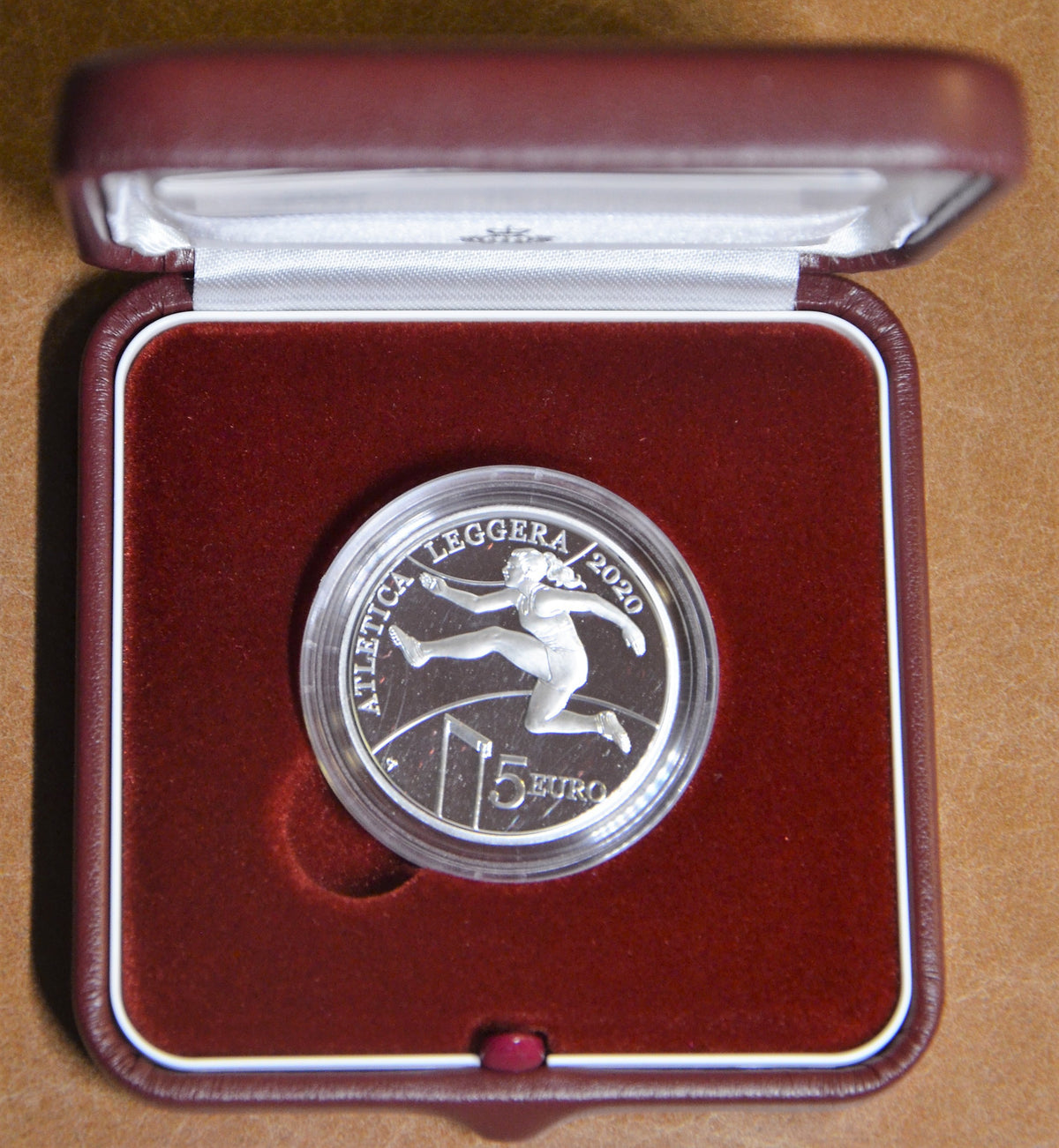 5 Euro San Marino 2020 - Atlétikai bajnokságok (Proof)